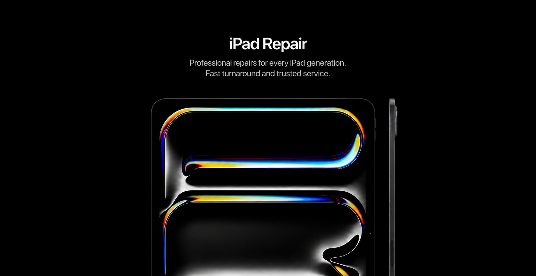 Professional iPad repair service