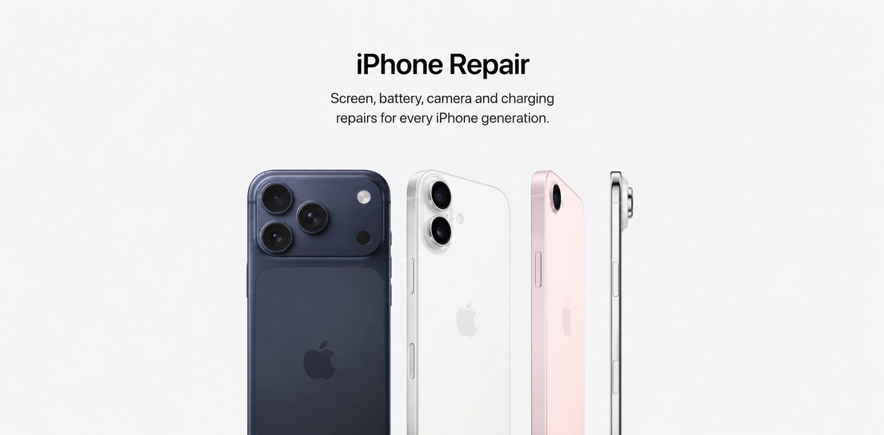 Professional iPhone repair service